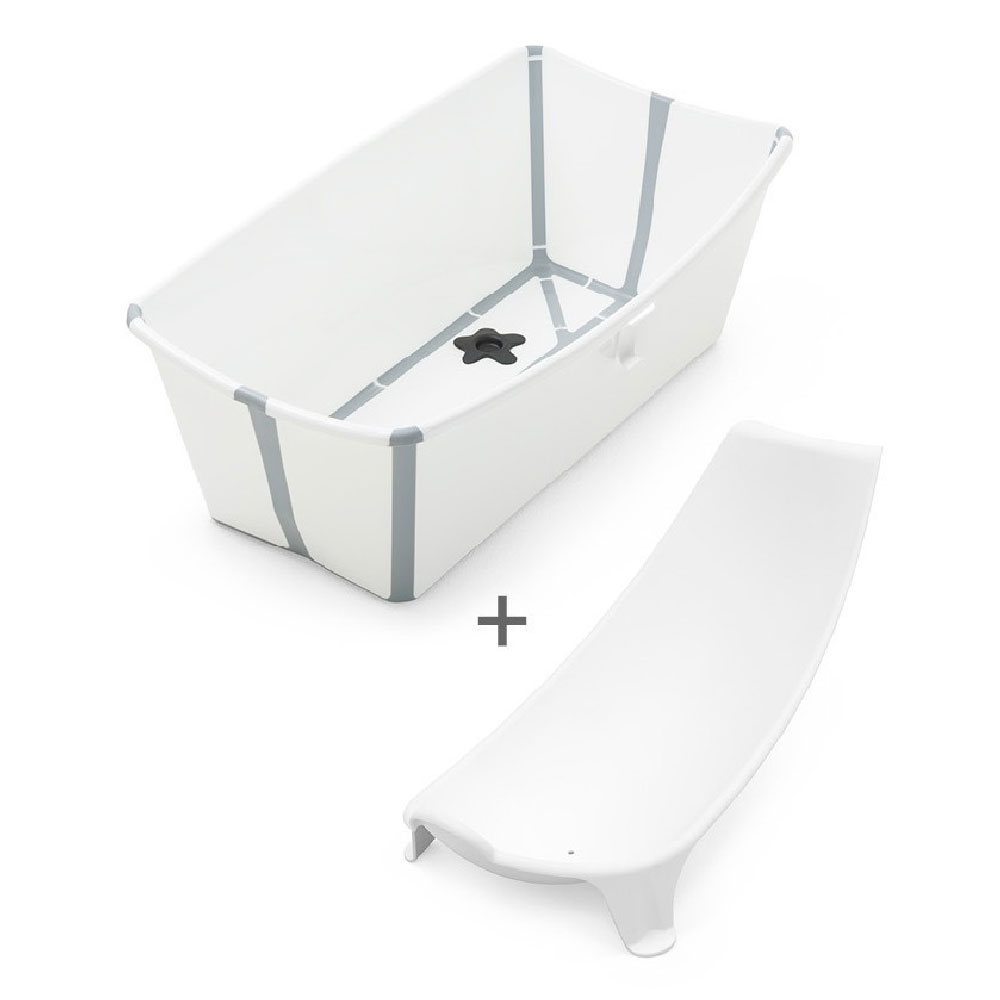 Комплект: ванночка Stokke Flexi Bath + підставка для новонародженого