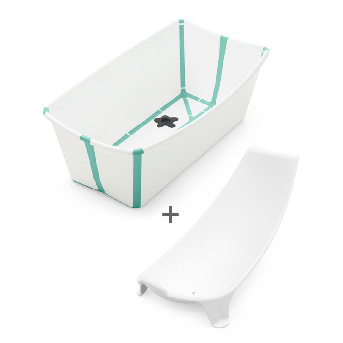 Комплект: ванночка Stokke Flexi Bath + підставка для новонародженого
