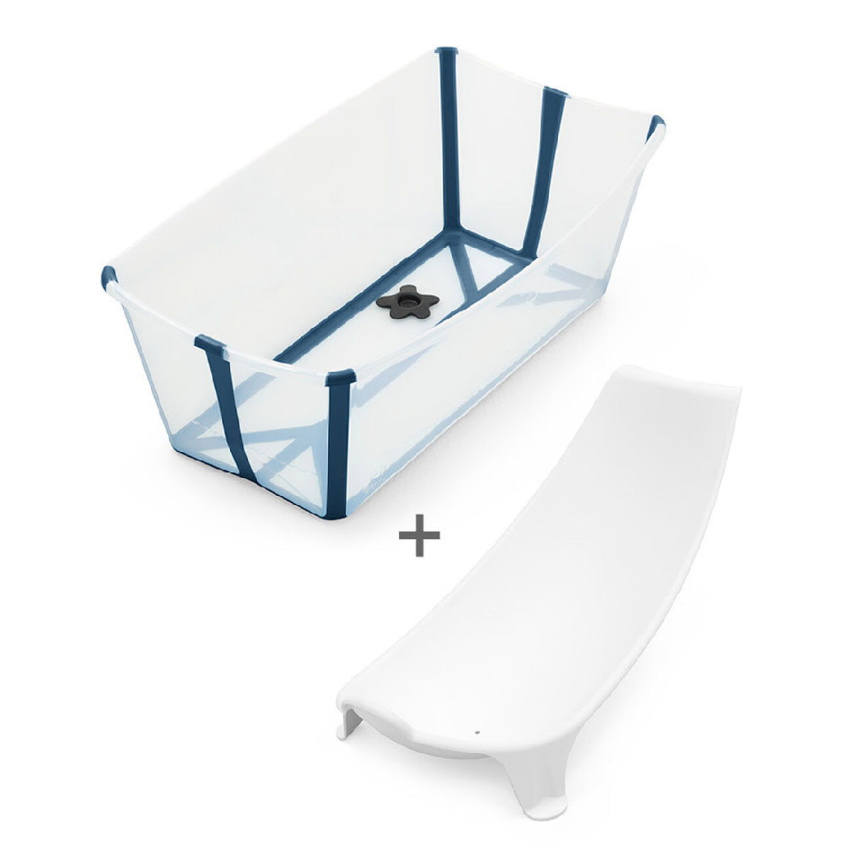 Комплект: ванночка Stokke Flexi Bath + підставка для новонародженого