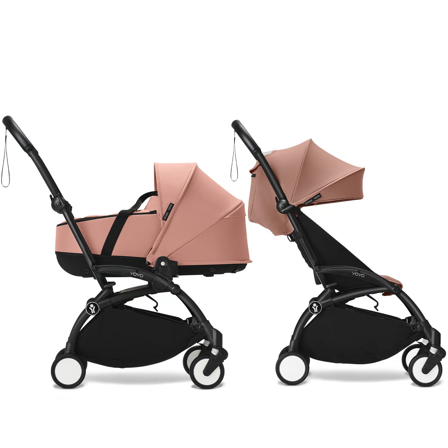 Коляска 2 в 1 Stokke YOYO³ Newborn Shell Black