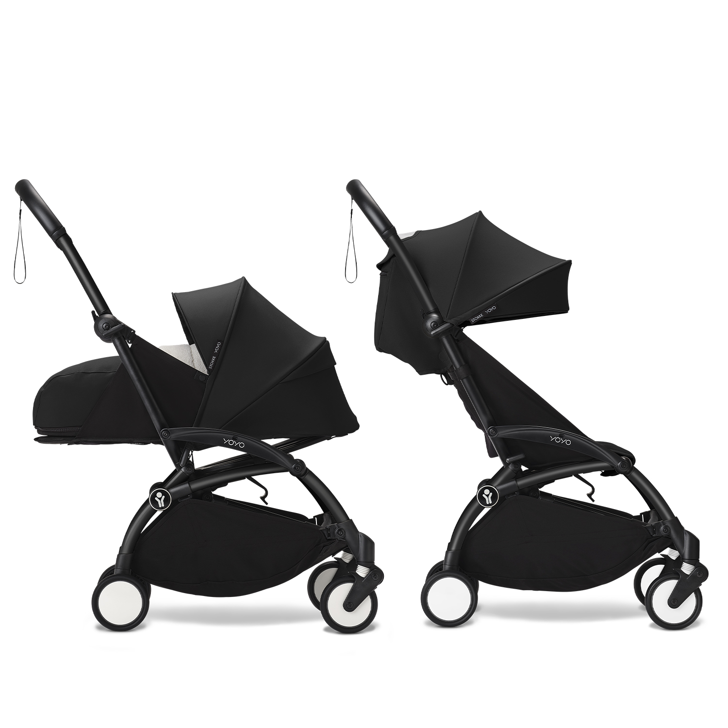 Коляска 2 в 1 Stokke YOYO³ 0+ Black