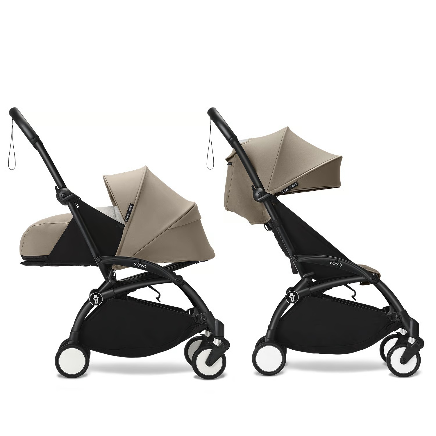 Коляска 2 в 1 Stokke YOYO³ 0+ Black