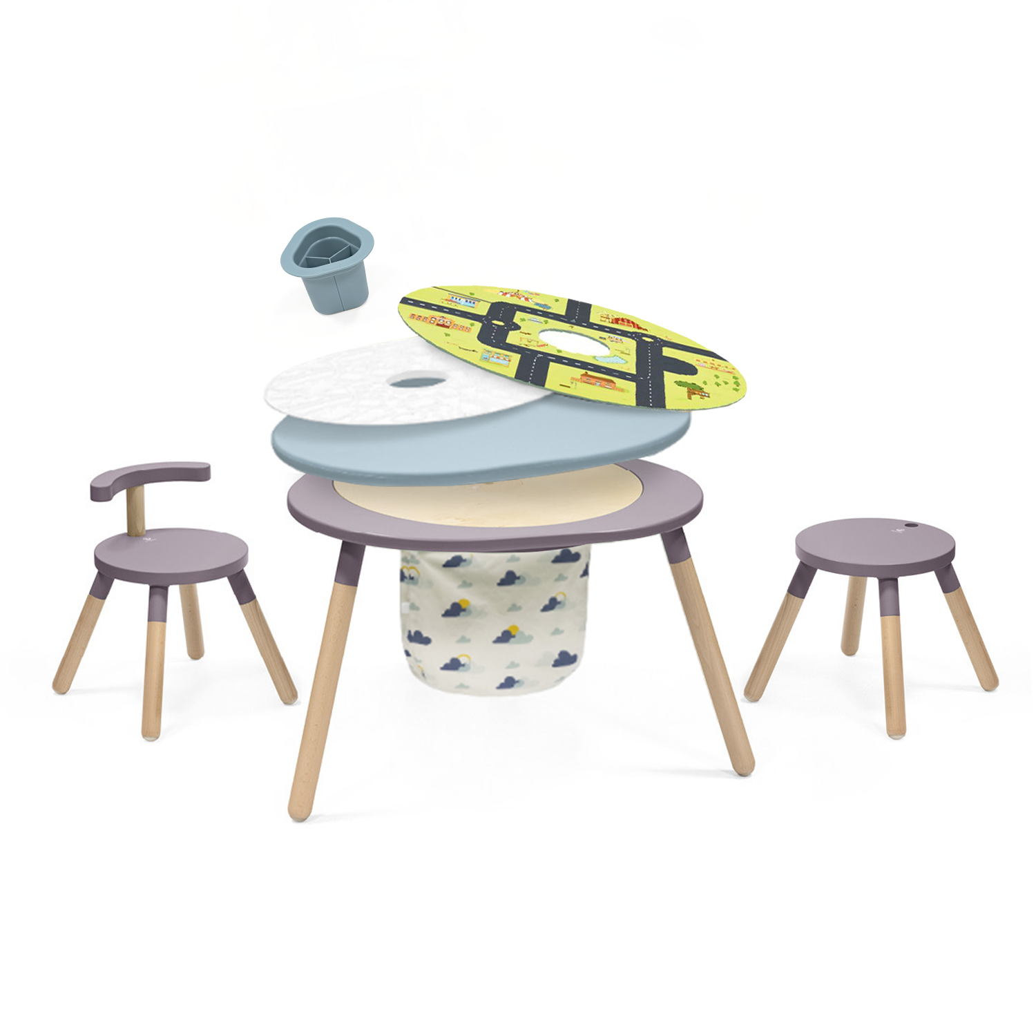 Стіл ігровий багатофункціональний Stokke MuTable V2