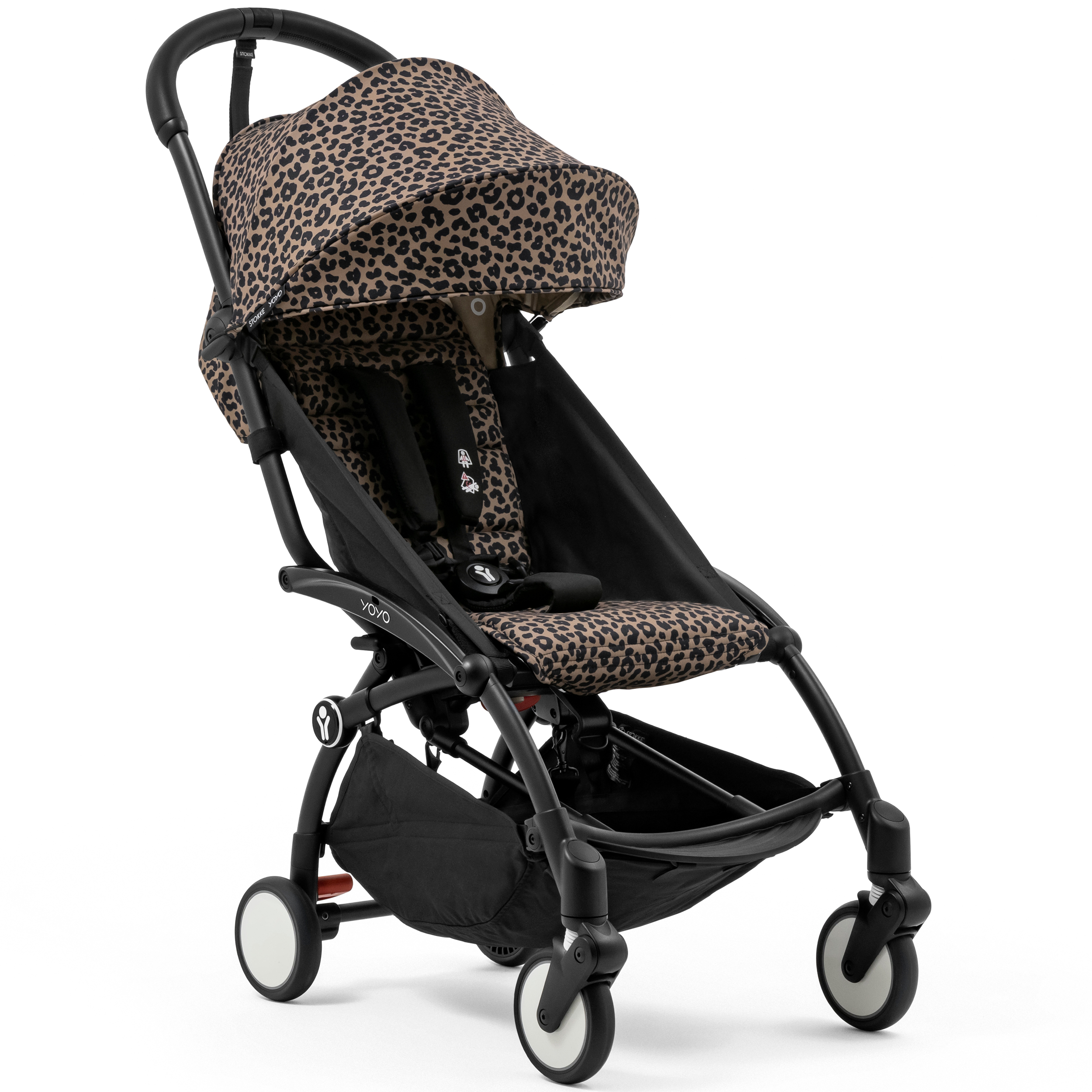 Прогулянкова коляска Stokke YOYO³ Wild Black