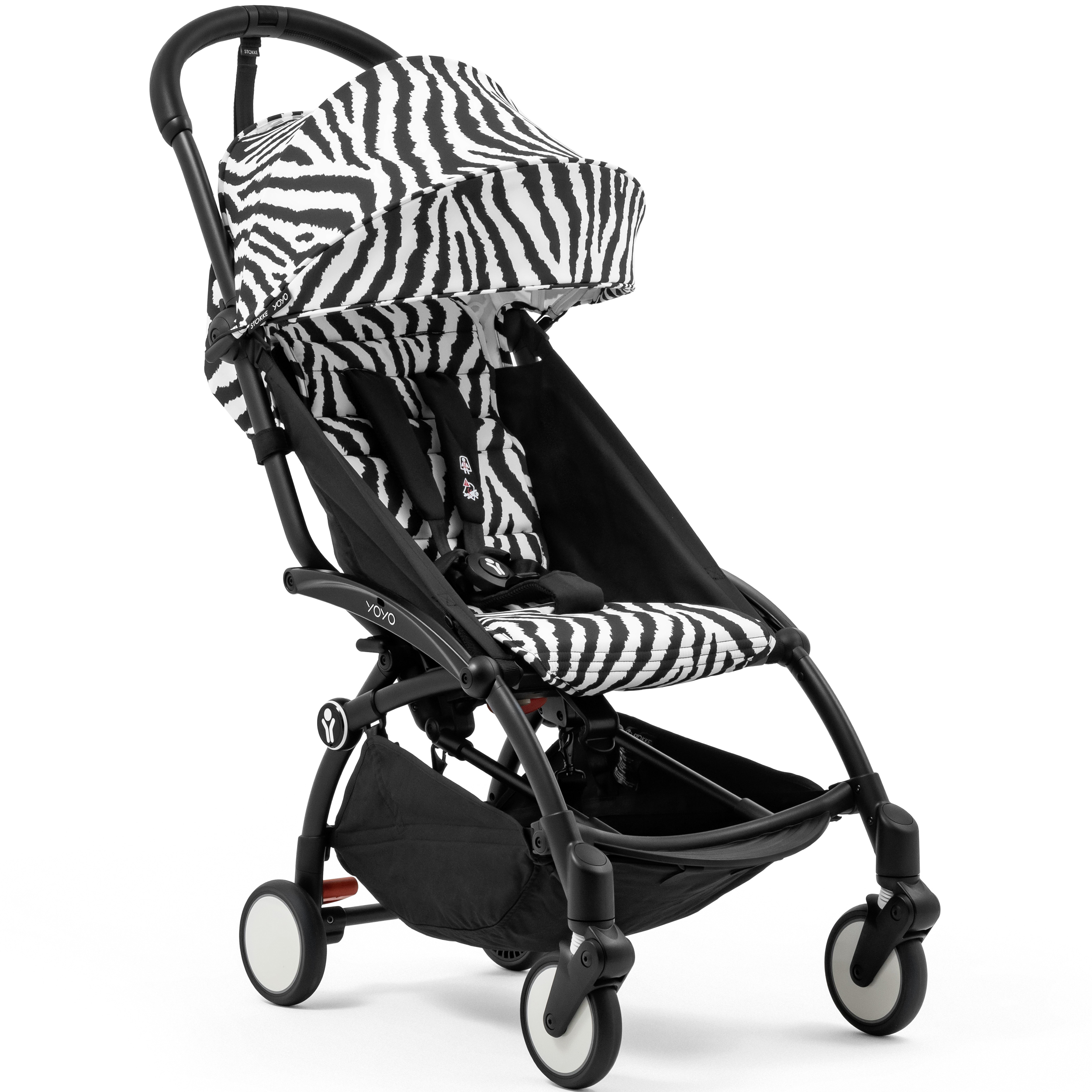 Прогулянкова коляска Stokke YOYO³ Wild Black